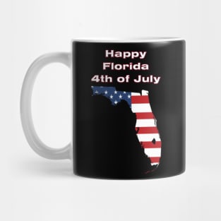Happy Florida 4th of July Mug